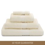Dorma Silk Blend Ivory Towel Ivory