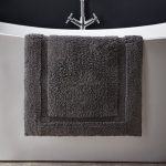 Hotel Cotton Graphite Bath Mat Graphite