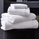 Hotel Pima Cotton White Towel White