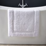 Hotel Cotton White Bath Mat White