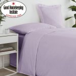 Non Iron Plain Dye Lavender Flat Sheet Purple