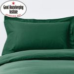 Non Iron Plain Dye Hunter Green Oxford Pillowcase Green