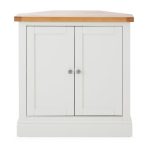 Compton Ivory Corner Cabinet Ivory