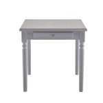 Lucy Cane Grey Dining Table Grey