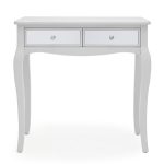 Palais Mirrored Grey Dressing Table Grey