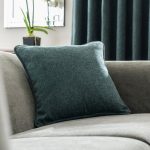 Oxford Alpine Green Chenille Cushion Alpine (Green)