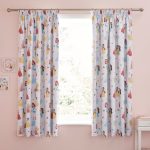 Disney Princess Blackout Pencil Pleat Curtains MultiColoured