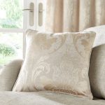 Zahra Champagne Chenille Cushion Champagne