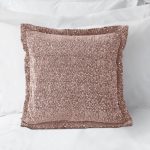 5A Fifth Avenue Mirabella Sequin Blush Cushion Pink