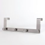 Square Over Door Hooks Chrome