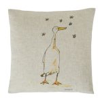 Lottie England Natural Duck Cushion Natural