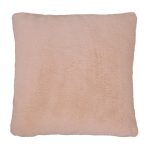 Adeline Blush Faux Fur Cushion Cover Blush