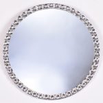 Jewel Circular Mirror Clear