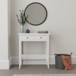 Lynton Compact White Dressing Desk White