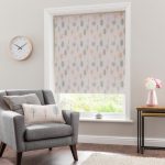 Sweet Trees Pink Blackout Roller Blind Pink