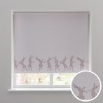 Dancing Hares Natural Blackout Roller Blind Natural