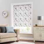Anderson Floral Teal Daylight Roller Blind Teal (Blue)