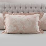 Rosalind Pink Jacquard Oxford Pillowcase Pink