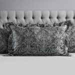 Tuscany Black Jacquard Oxford Pillowcase Black