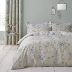 Lauren Green Reversible Duvet Cover and Pillowcase Set Green