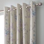 Lauren Green Blackout Eyelet Curtains Green