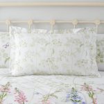 Felicity White Floral 100% Cotton Oxford Pillowcase White
