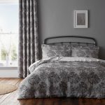 Albero Silver Jacquard Duvet Cover and Pillowcase Set Silver