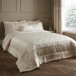 Bardot Cream Quilted Bedspread Cream