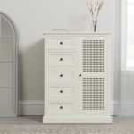 Lucy Cane Cream Compact Wardrobe Cream