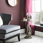 Leopard Side Table Silver