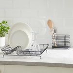 Wire Matt Black Dish Drainer Black