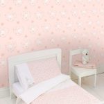 Pretty Little Bunny Wallpaper Pink