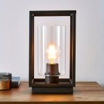 London 1 Light Bronze Table Lamp Bronze