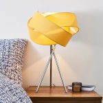 Elements Harley Ochre Table Lamp Ochre