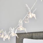 Hummingbird 10 Light String Light Clear