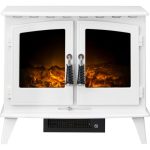 Woodhouse Electric Stove in Pure White White