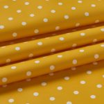 Dotty Ochre PVC Ochre