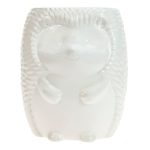 Hedgehog Utensil Jar White