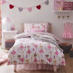 Ballet Duvet Cover and Pillowcase Set Pink