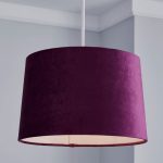Florrie Velvet 30cm Aubergine Shade Aubergine