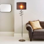 Etta Touch Grey Floor Lamp Grey