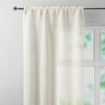 Glitz Cream Slot Top Single Voile Panel Cream