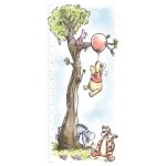 Disney Winnie The Pooh Height Chart Sticker MultiColoured