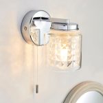 Hylton Chrome Wall Light Chrome