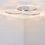 Oraylia Integrated LED Chrome Fitting Chrome