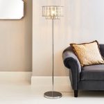 Monica Chrome Floor Lamp Chrome