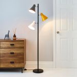 Circus Multi Head Black Floor Lamp Black