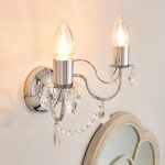 Elizabeth Chrome Wall Light Chrome