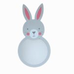 Katy Rabbit Mirror White