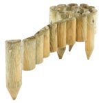 Rowlinson Pack of 4 Easy Fix 1.8m Spiked Border Rolls Natural
